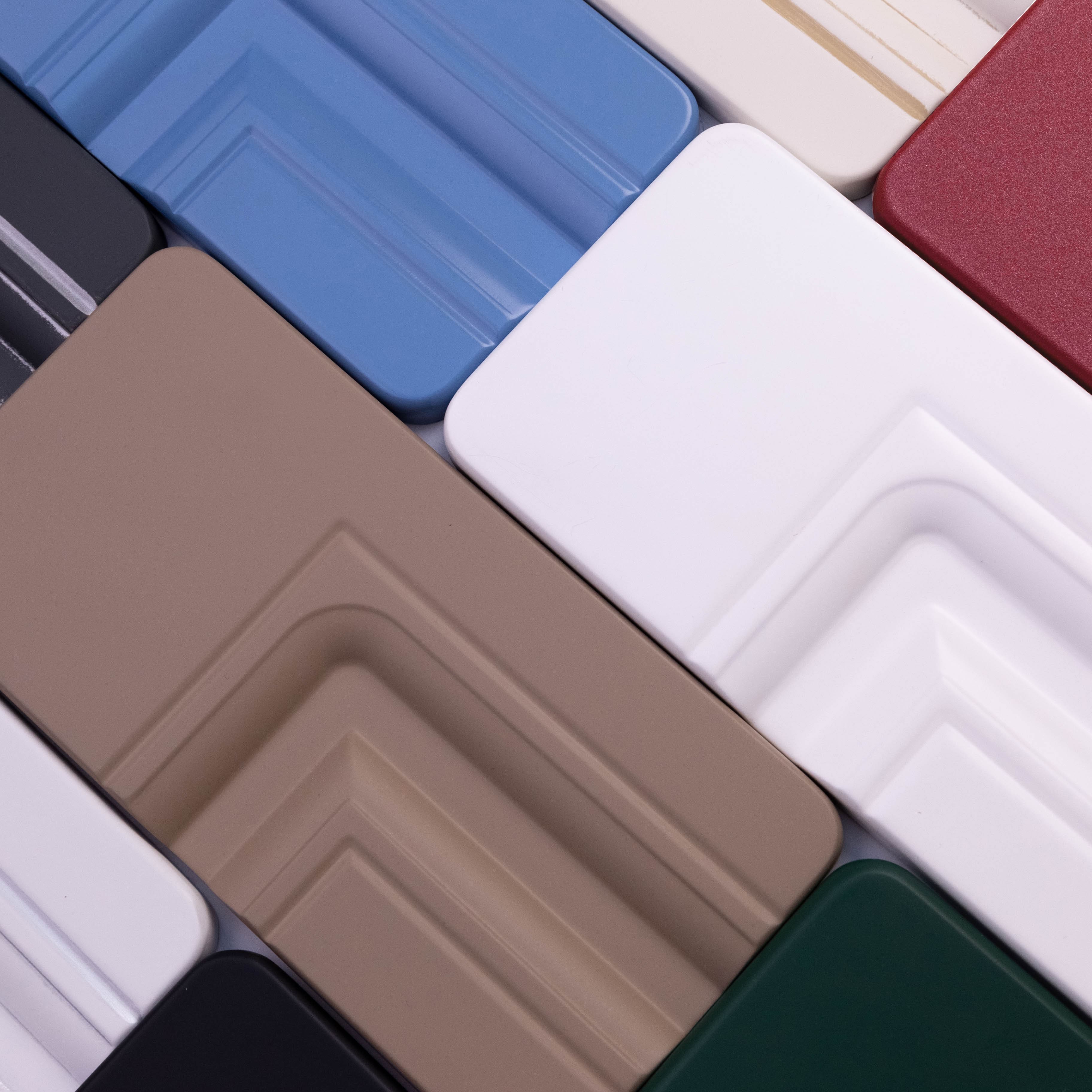 Development of a panel with samples of finishes - preview